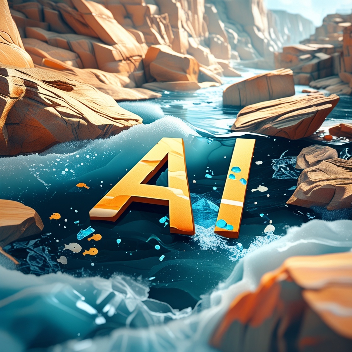 Leonardo_Phoenix_10_AI_written_on_a_flowing_river_0 Leonardo_Phoenix_10_AI_written_on_a_flowing_river_0